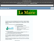 Tablet Screenshot of mairiedegrignols.com